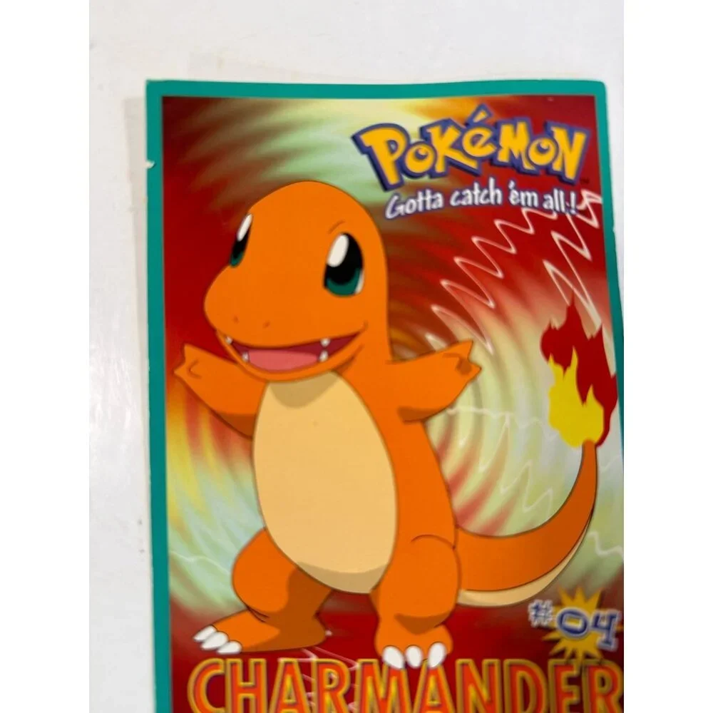 Vintage Pokemon Mewtwo & Charmander Postcard Lot of 2 READ